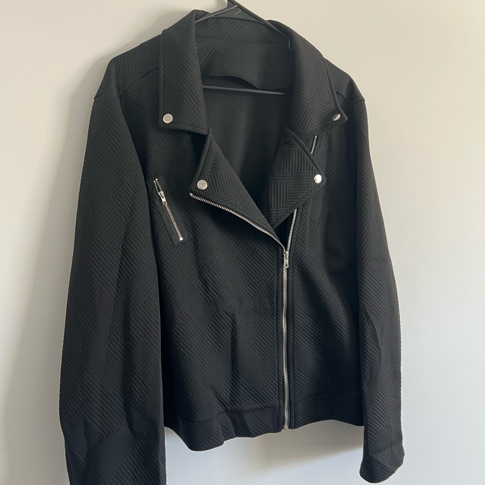 Plus Size Moto Jacket. Spring/Fall Light Fasion J… - image 3